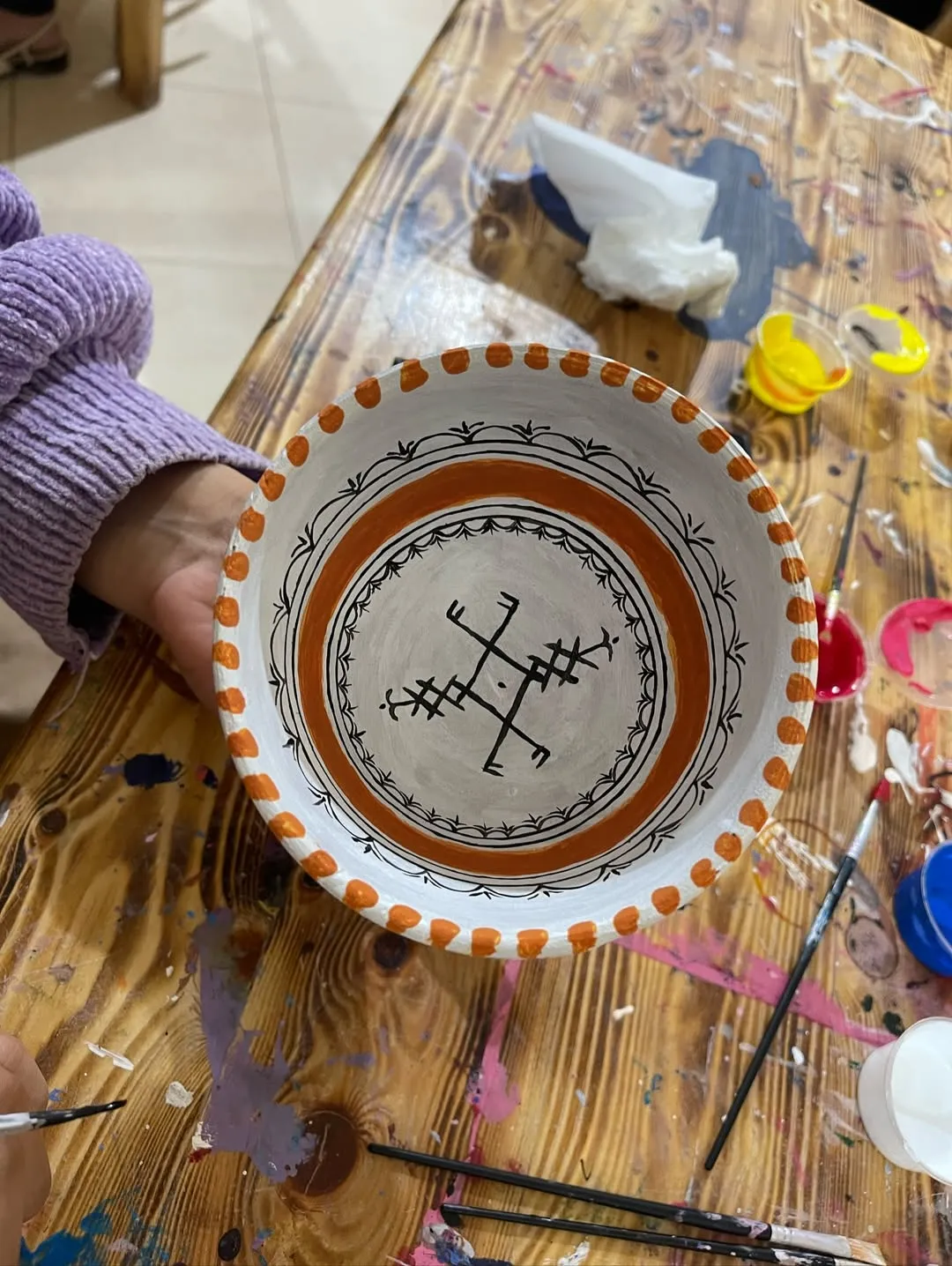 Ceramic Painting in Agadir