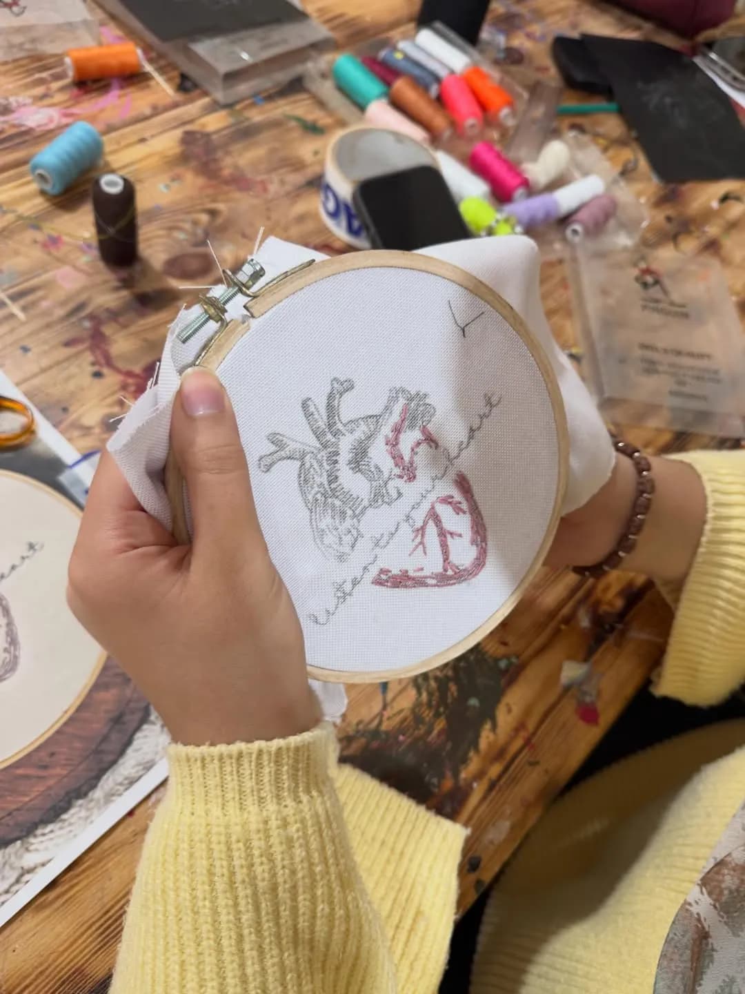 Embroidery in Agadir
